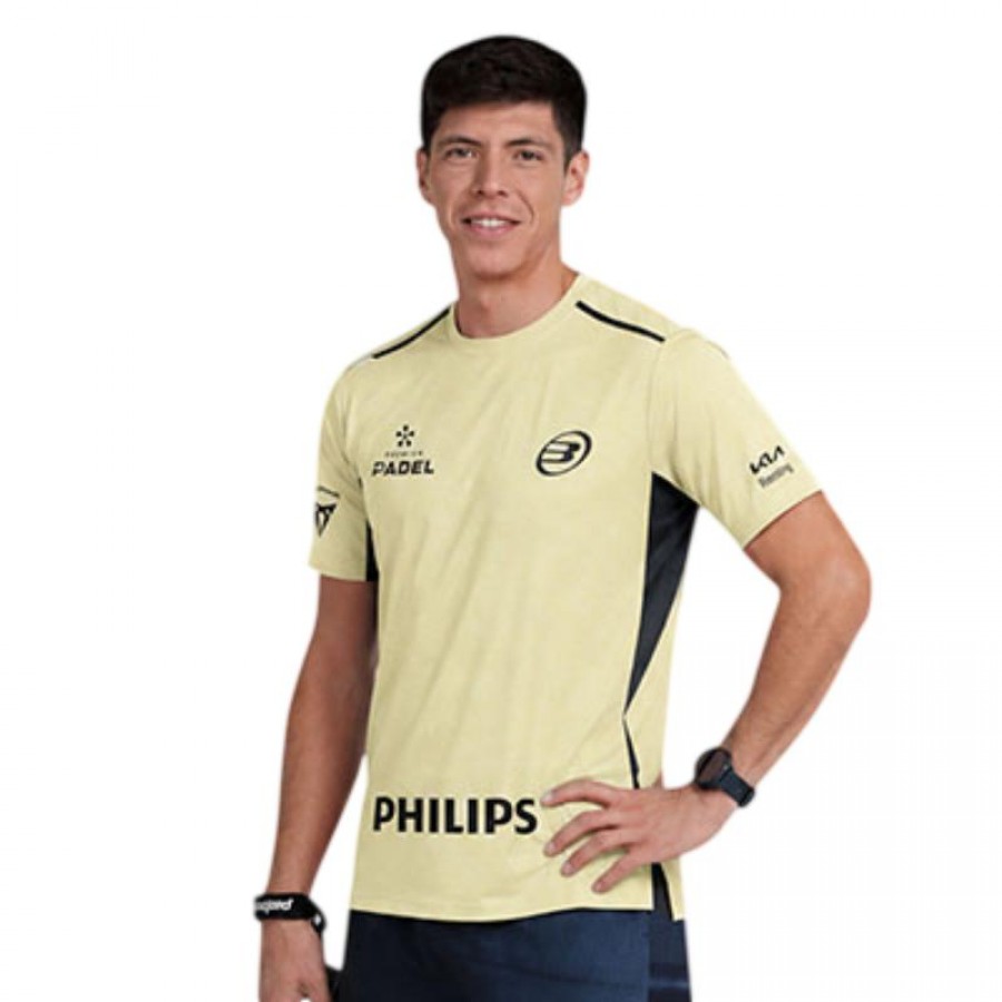 Bullpadel Juan Tello Mensa 26I Yellow Vigore T-shirt