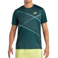 Camiseta Bullpadel Ladra Verde Escuro  Oferta + Barato