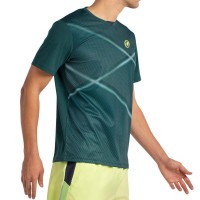 Camiseta Bullpadel Ladra Verde Escuro  Oferta + Barato