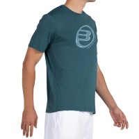 Camiseta Bullpadel Lande Dark Green Vigore  Oferta + Barato