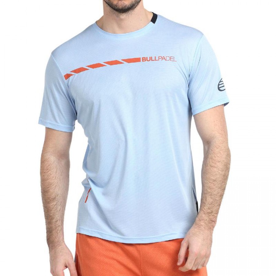 Camiseta Bullpadel Legal Azul Glaciar  Oferta + Barato