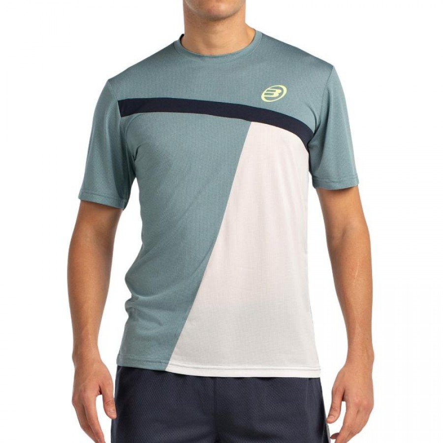 Camiseta Bullpadel Llega Teal Green Vigore  Oferta + Barato