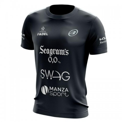 Bullpadel Paquito Navarro Premier Padel Finals Licio Black T-shirt