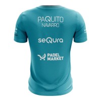 Bullpadel Paquito Navarro Premier Padel Meira Turquoise T-Shirt