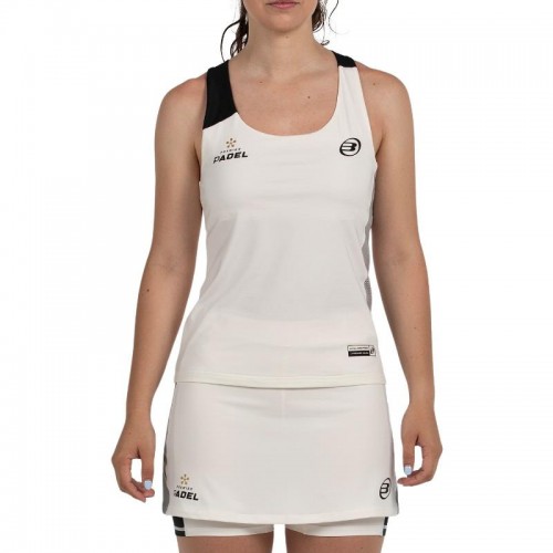 Camiseta Bullpadel Premier Padel Pirac Ecru