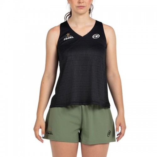 T-shirt noir Bullpadel Premier Padel Piura