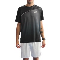 Camiseta preta Bullpadel Summit  Oferta + Barato