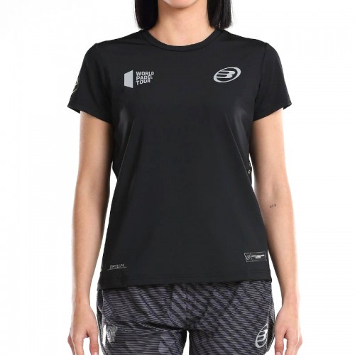 T-shirt Bullpadel WPT Llama Black