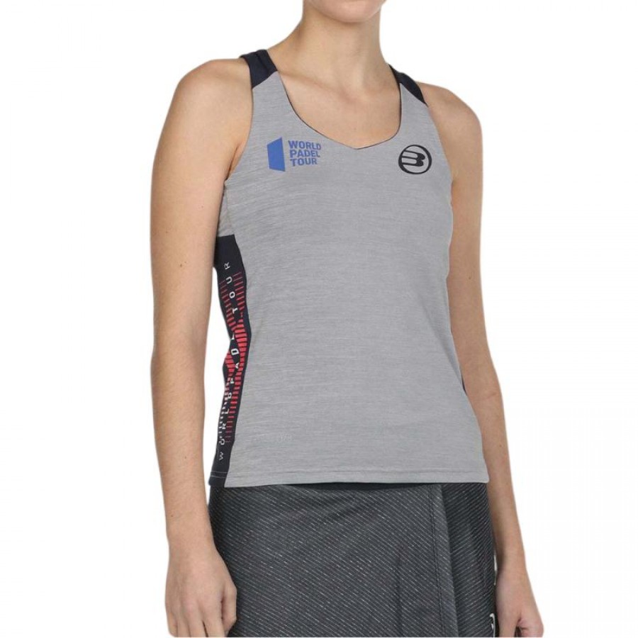 Camiseta Bullpadel WPT Ravolta Gris Medio Vigore  Oferta + Barato