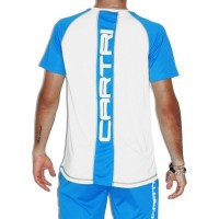 Cartri Coach 2.0 White Royal T-Shirt PADELPOINT Cartri Coach 2.0 White Royal T-Shirt