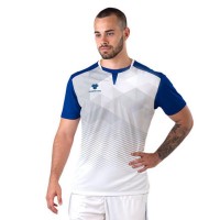 Cartri School T-Shirt White Royal Blue PADELPOINT