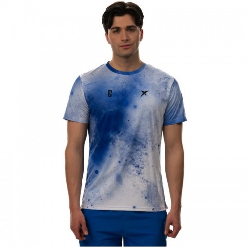Camiseta Drop Shot Jon Sanz Aker Print Azul