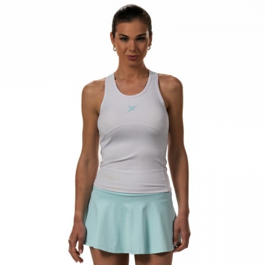 Drop Shot Opal White T-Shirt  Offer + Cheap