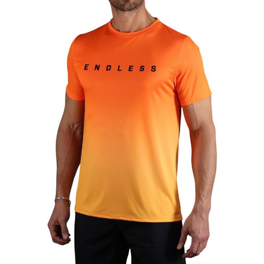 Camiseta Endless Ace Degrade Orange  Oferta + Barato