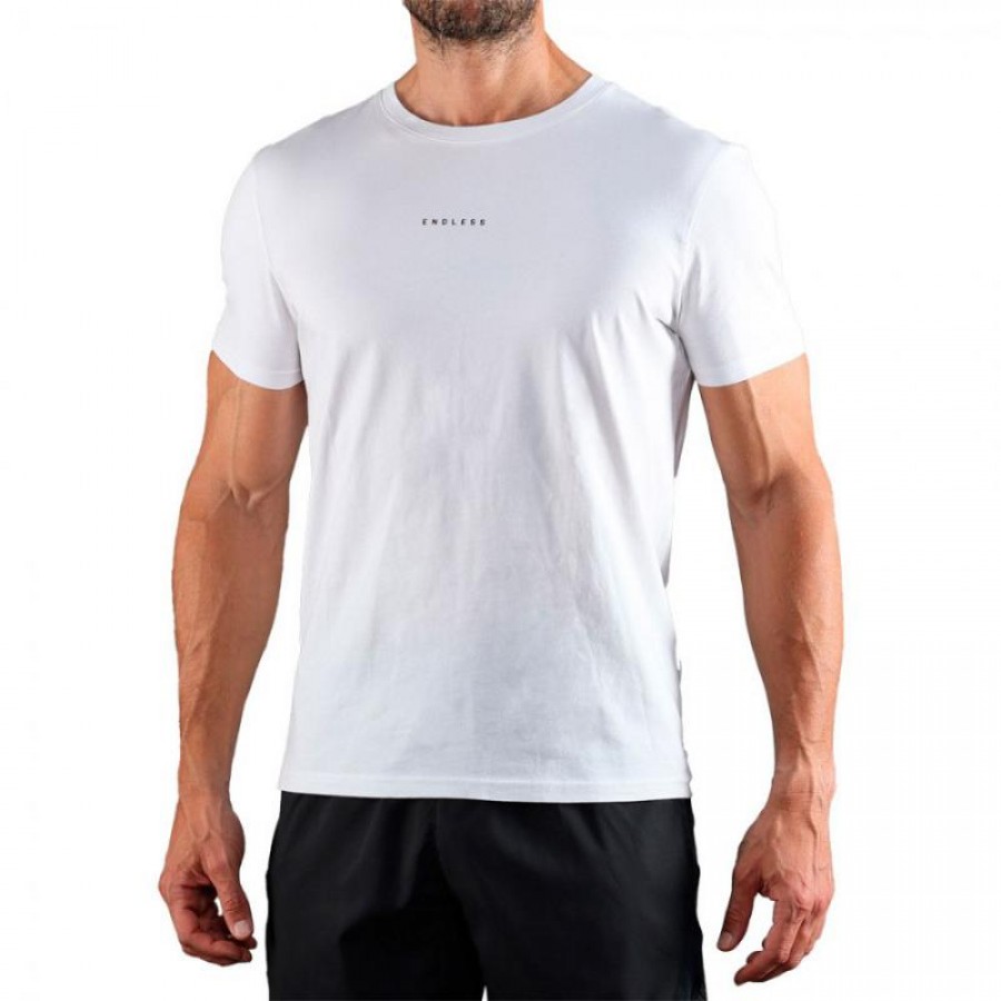 T-shirt blanc Endless Beyond  Offre - Pas cher