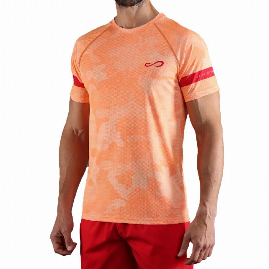 Camiseta Endless Camo Naranja  Offerta + Economico