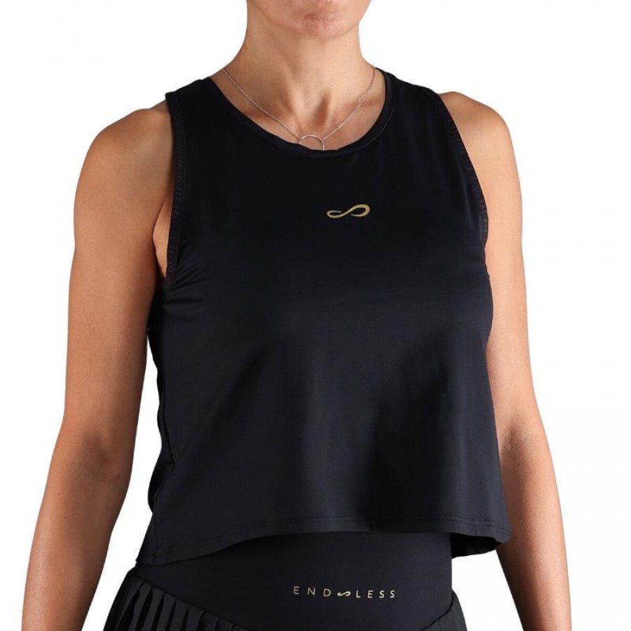 Camiseta Preta Endless Court  Oferta + Barato