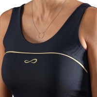 T-shirt noir Endless Curve  Offre - Pas cher