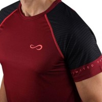 T-shirt vin à manches fougueuses sans fin  Offre - Pas cher
