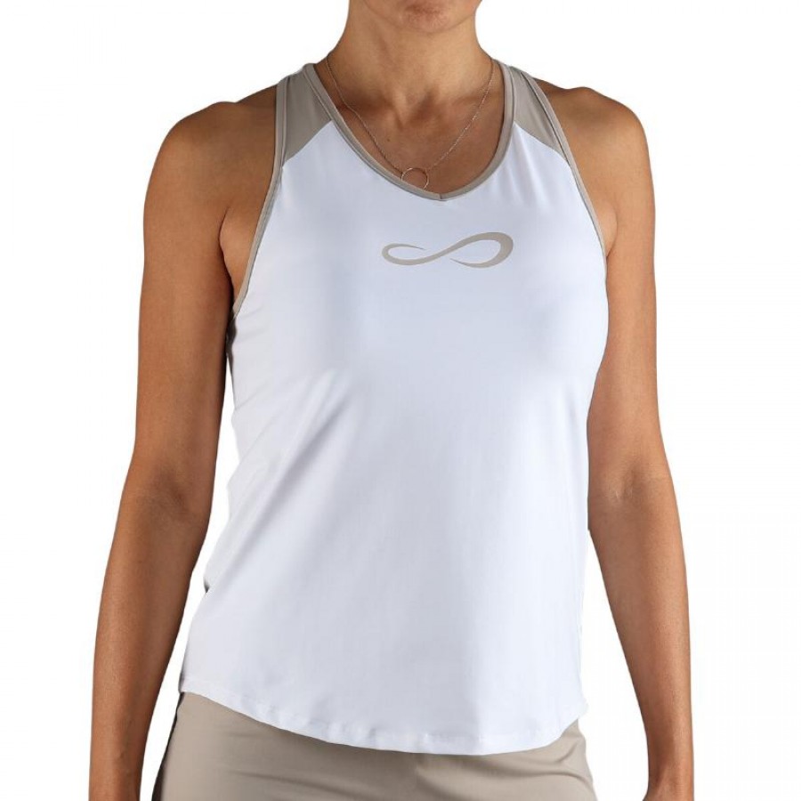 Camiseta Endless Speed V Branca  Oferta + Barato