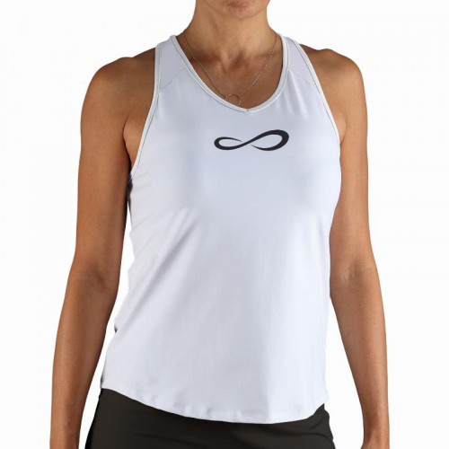 T-shirt blanc noir Endless Speed V
