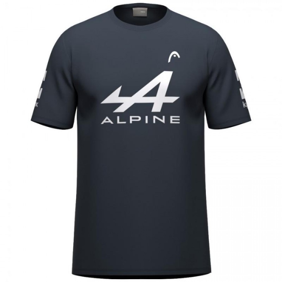 Camiseta Head Arturo Coello Sponsors Azul Marino  Oferta + Barato
