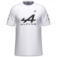 Camiseta Head Arturo Coello Sponsors Blanco  Oferta + Barato