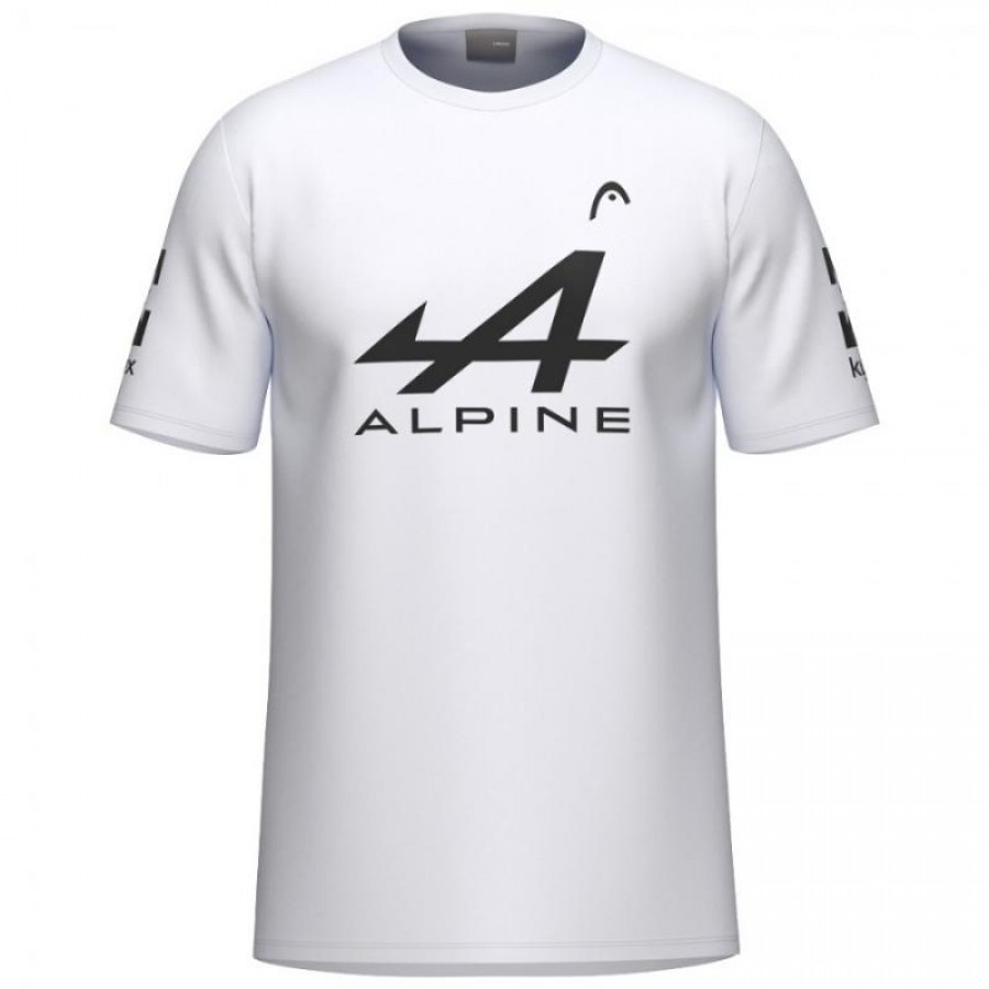 Camiseta Head Arturo Coello Sponsors Blanco  Oferta + Barato