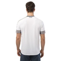 T-Shirt Head Play Tech Blanc Vert  Offre - Pas cher