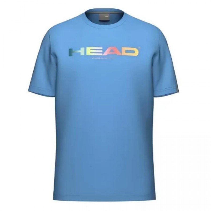 Camiseta Head Rainbow Azul Airforce