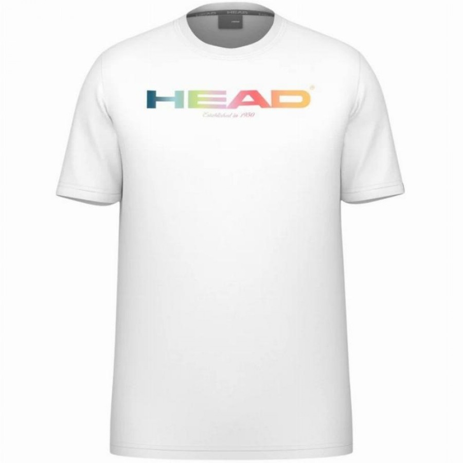 Camiseta Head Rainbow Blanco  Oferta + Barato