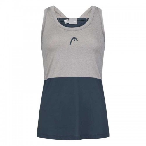Head Tech Top Navy Grey T-Shirt Women