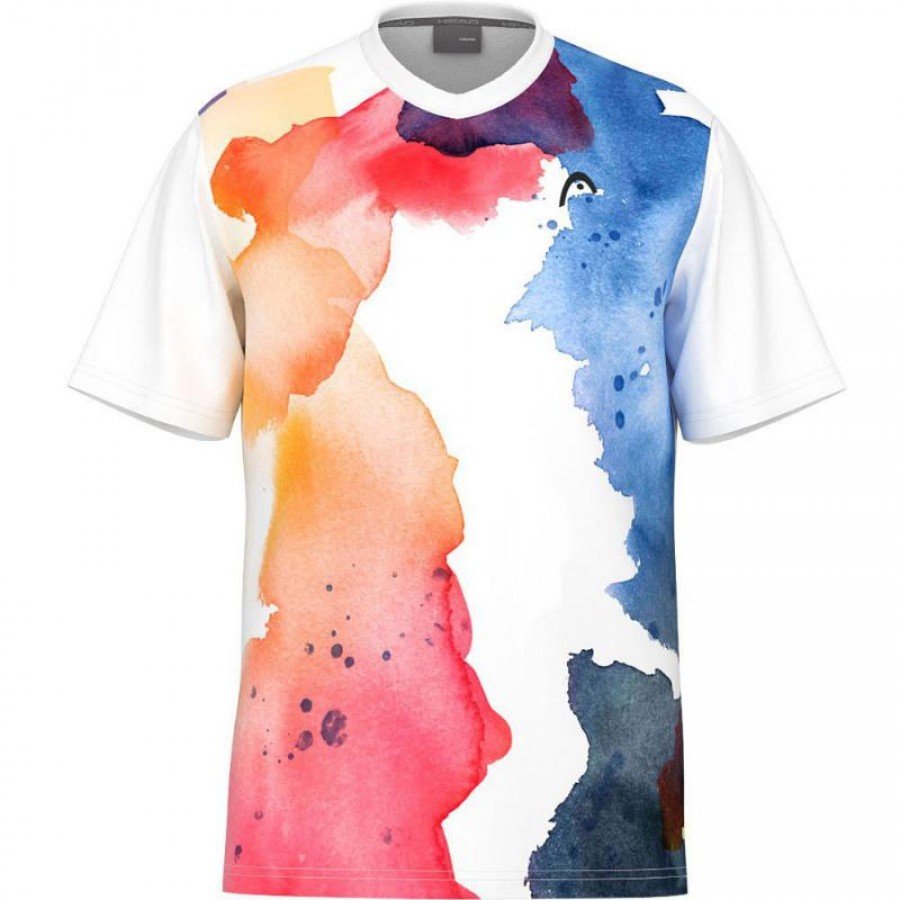 Camiseta tete Tospin Azul Royal Print  Offre - Pas cher