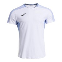 Joma Challenge T-shirt White Light Blue