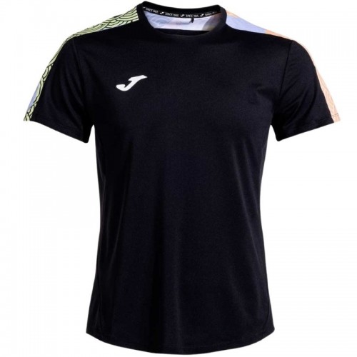 Joma Challenge Black Multicolor T-Shirt