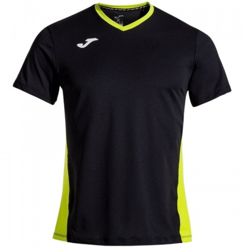 Joma Court Black Green T-Shirt