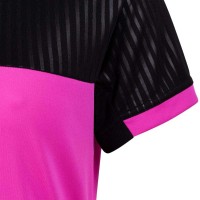 Camiseta Joma Montreal Rosa Preta para Mulheres  Oferta + Barato