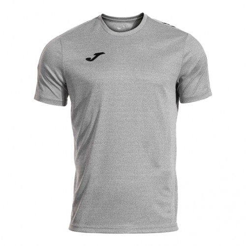 Joma Olimpiada Gray Melange Black T-Shirt