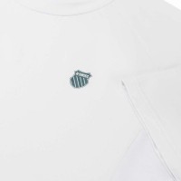 Camiseta Kswiss Hypercourt Print Crew 4 Blanco  Oferta + Barato