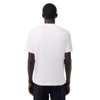 T-shirt Lacoste en coton blanc  Offre - Pas cher