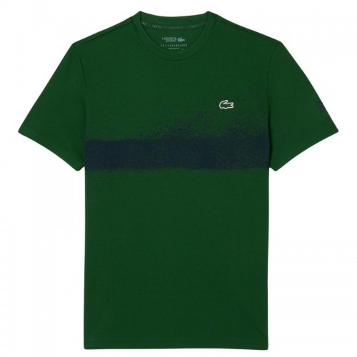 Lacoste Novak Djokovic Green Navy Blue T-Shirt