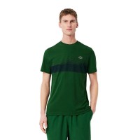 Camiseta Lacoste Novak Djokovic Verde Azul Marinho  Oferta + Barato