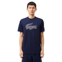 Camiseta Lacoste Pique Azul Marino  Oferta + Barato