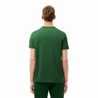 T-shirt Lacoste Pique Vert  Offre - Pas cher