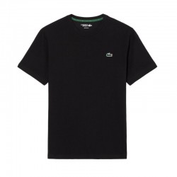 Camiseta Preta Verde Graphic Lacoste Sport