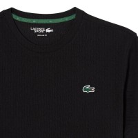 Camiseta Preta Verde Graphic Lacoste Sport