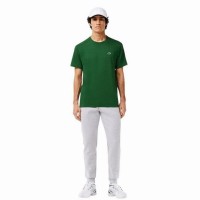 Camiseta Lacoste Sport Regular Fit Verde Escuro  Oferta + Barato