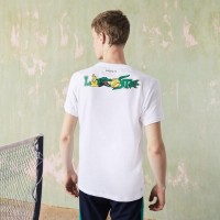 Lacoste Sport Tennis T-shirt Blanc  Offre - Pas cher