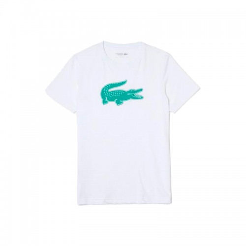 Lacoste Sport T-shirt Respirant Blanc
