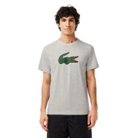 T-shirt Lacoste Ultra Dry Gris  Offre - Pas cher